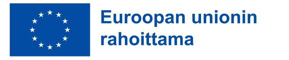 Euroopan unionin rahoittama.